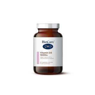 BioCare Vitamin D3 1000iu 60 Capsules