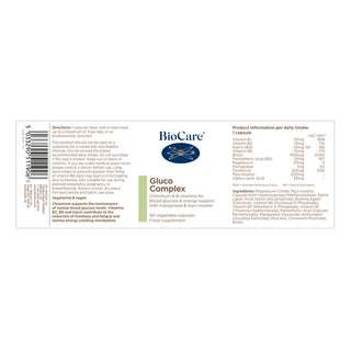 BioCare Gluco Complex 90 Capsules