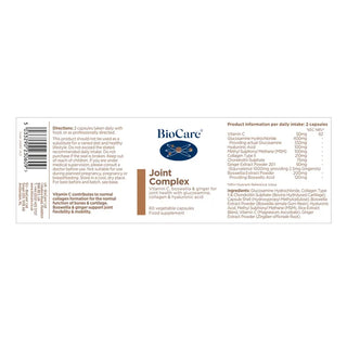 BioCare Joint Complex 60 Capsules