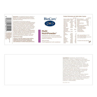 Biocare Multi NutriPowder - 150g Powder
