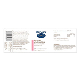 BioCare MicroCell CoQ10 100 30 Capsules