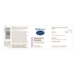BioCare Vitamin C - 60g Powder