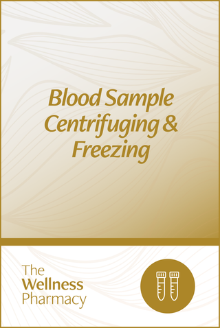 Blood Sample Centrifuging & Freezing